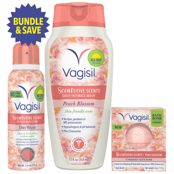 PEACH BLOSSOM WASH 12 OZ