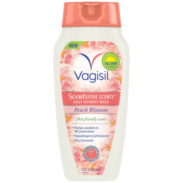 PEACH BLOSSOM WASH 12 OZ
