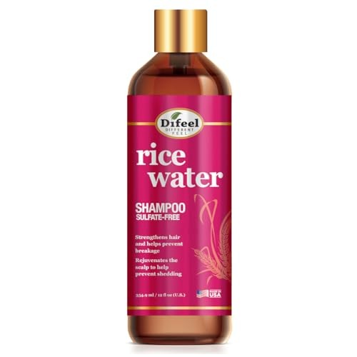 DIFEEL RICE WATER SHAMPOO 12 OZ