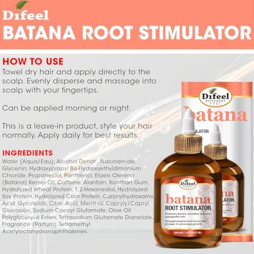 DIFEEL HAIR OIL BATANA R/T2.5 OZ