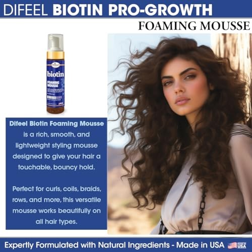 BIOTIN FOAMING MOUSSE 8 OZ