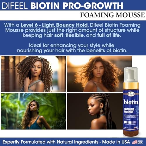BIOTIN FOAMING MOUSSE 8 OZ