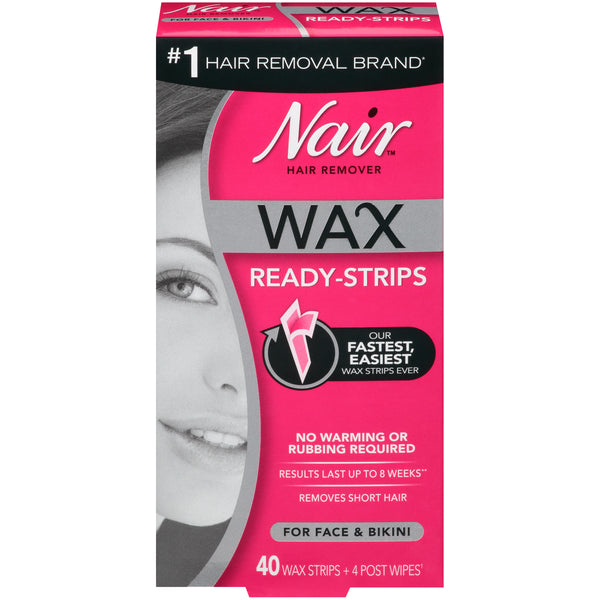 WAX READY STRIP S FACE 40CT