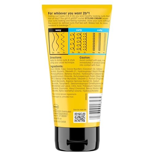 CURLED STYLING CREAM 6 OZ