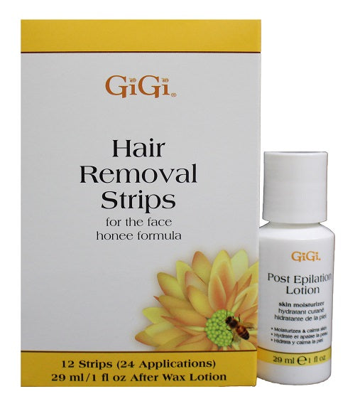 HAIR REM OV STRIP FACE 12PK