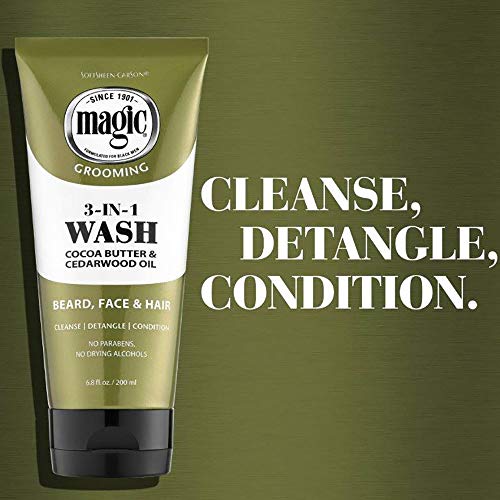 BEARD 3IN1  WASH6.8 OZ