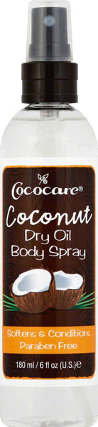 COCO OIL BODY SPRAY 6 OZ