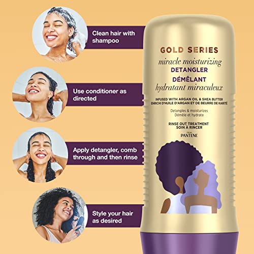 GOLD ARGAN DETANGLER 8 OZ
