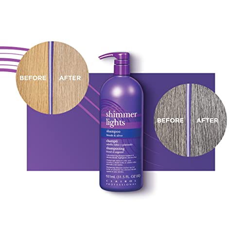 CLAIROL SHIMMER LIGHTS SHAMPOO 31.5 OZ
