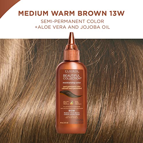 CLAIROL BEAU/COLL CLR [#13W] MEDIUM WARM BROWN 3OZ