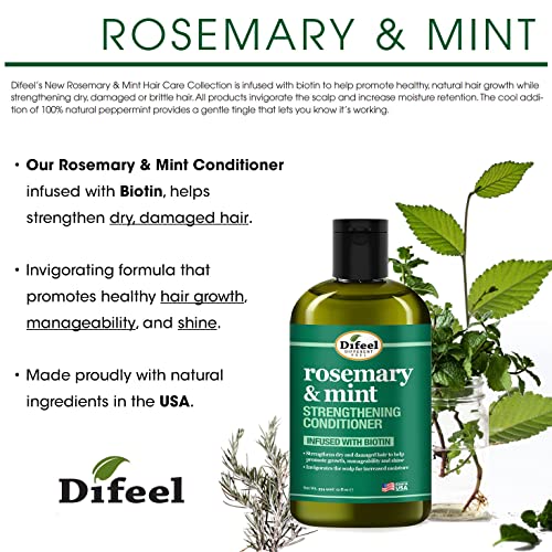 S/F DIFEEL   ROSEMARY & MINT CONDITIONER 12oz