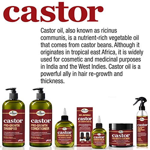 DIFEEL CASTOR PRO-GROWTH OIL 7 OZ