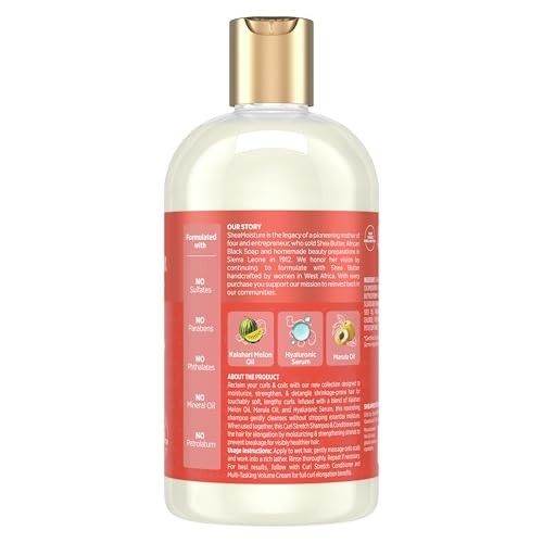 S/M CURL STRETCH SHAMPOO 13 OZ