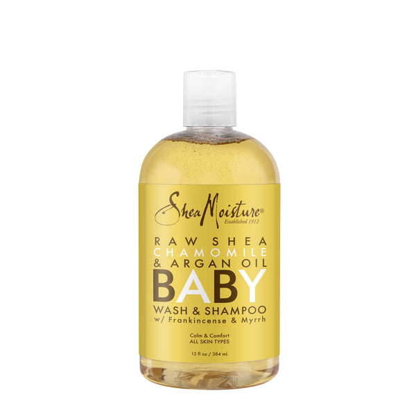 S/M RAW SHEA BABY WASH SHP 13 OZ