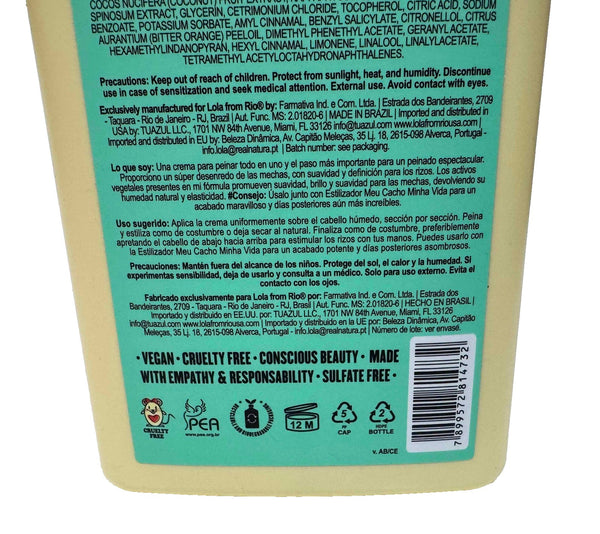 MEU CACHO MINHA VIDA COMBING CREME 17.64 OZ